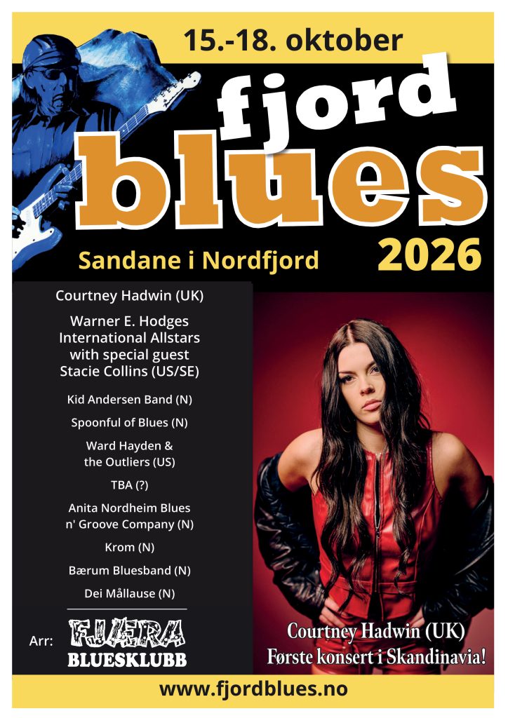 Fjordblues 2026 plakat